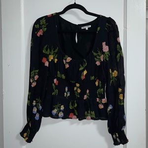 Reformation floral top